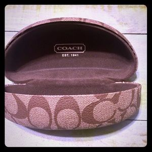 Coach sunglasses case
